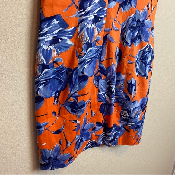 J.Crew Collection Floral Dress Size 10 - Picture 8 of 14